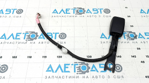 Защелка пассажирского ремня Toyota Prius V 15-17 черная