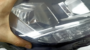 Фара передняя правая VW Tiguan 18-21 галоген, ДХО LED, сколы, царапины