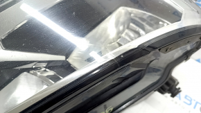 Фара передняя правая VW Tiguan 18-21 галоген, ДХО LED, сколы, царапины