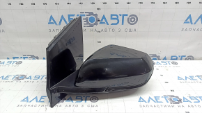 Зеркало боковое левое в сборе Chevrolet Volt 16-19 6 пинов, BSM, подогрев, черное