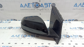 Зеркало боковое правое в сборе Chevrolet Volt 16-17 6 пинов, BSM, подогрев, черное, царапины