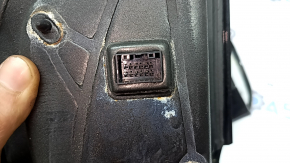 Зеркало боковое правое в сборе Chevrolet Volt 16-17 6 пинов, BSM, подогрев, черное, царапины