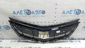 Решетка радиатора grill Chevrolet Volt 16-19 хром, с эмблемой