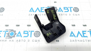 Заглушка салазки заднего левого сиденья 2 ряд передняя левая Toyota Prius V 12-17 черная, царапины