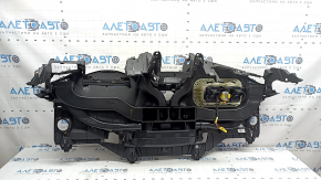 Торпедо передняя панель с AIRBAG Chevrolet Volt 16-19 черная, тычки, ржавый пиропатрон