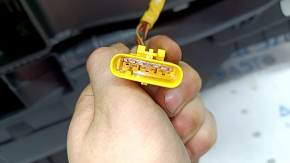 Торпедо передняя панель с AIRBAG Chevrolet Volt 16-19 черная, тычки, ржавый пиропатрон