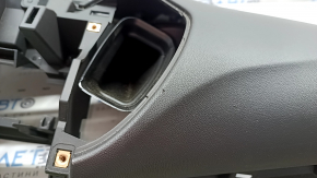 Торпедо передняя панель с AIRBAG Chevrolet Volt 16-19 черная, тычки, ржавый пиропатрон