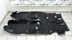 Покриття підлоги Toyota Prius V 12-17 чорне, під чищення