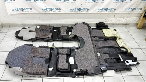 Покрытие пола Toyota Prius V 12-17 черное, под чистку