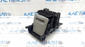 Подстаканник нижний Toyota Prius V 12-17 серый, царапины
