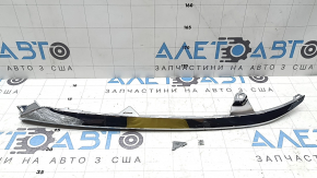 Ресничка молдинг решетки радиатора левая Honda Accord 21-22 светлый хром, сломаны крепления