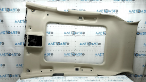 Обшивка потолка Ford Escape MK4 20-22 под панораму, бежевая, под чистку, заломы