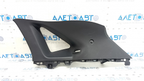 Накладка задней стойки правая Ford Escape MK4 20-21 черная, потерта, царапины