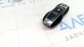 Ключ Porsche Macan 15-22 4 кнопки, облез хром, царапины