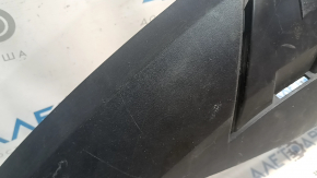 Губа переднего бампера Volvo XC40 19-22 структура, песок, царапины