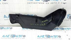Накладка боковая пассажирского сиденья правая Ford Escape MK4 20-26 черная, под механику, царапины, надломано крепление