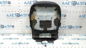 Обшивка подушки пассажирского сиденья Ford Escape MK4 20-22 кожа черная с перфорацией, подогрев, под чистку