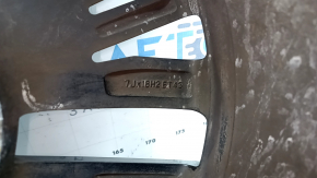 Диск колесный R18 x 7J ET43 VW Tiguan 18-19 легкая бордюрка