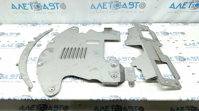 Защита днища центральная 4 части (комплект) Toyota Prius V 12-17 MILLERCAT