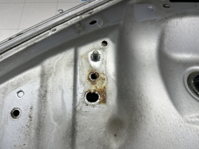 Капот голый Audi A4 B9 17-20 сталь, серебро LZ7G, коррозия, крашенный, тычка