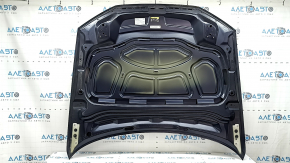 Капот голий Audi A6 C8 19-24 алюміній, синій LX5B, тички