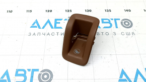 Накладка Isofix заднього ряду Audi A6 C8 19-24 світло-коричнева