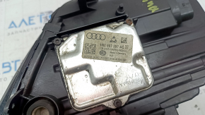 Фара передняя левая в сборе Audi A4 B9 17-19 Full LED, царапины, сколы, под полировку