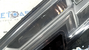 Фара передняя левая в сборе Audi A4 B9 17-19 Full LED, царапины, сколы, под полировку