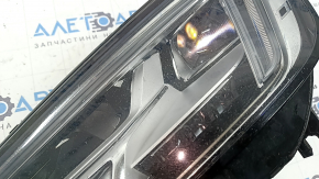 Фара передняя левая в сборе Audi A4 B9 17-19 Full LED, царапины, сколы, под полировку