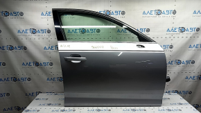 Двері в зборі передні права Audi A4 B9 17-18 срібло LZ7G, keyless, фарбовані