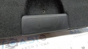 Обшивка крышки багажника Audi A4 B9 17-25 черная, царапины