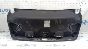 Обшивка крышки багажника Audi A4 B9 17-25 черная, царапины