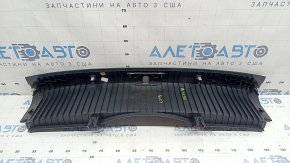 Накладка проема багажника Audi A4 B9 17-25 черная, потерта