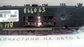 Управление климат-контролем Audi A4 B9 17-25 с подогревом, царапины