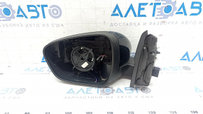 Зеркало боковое левое в сборе Ford Escape MK4 20-26 7 пинов, подогрев, BSM, черное, без зеркального элемента, царапины