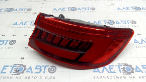 Фонарь внешний крыло правый Audi A4 B9 17-17 седан LED, царапины, в клею