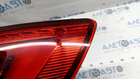 Фонарь внешний крыло правый Audi A4 B9 17-17 седан LED, царапины, в клею