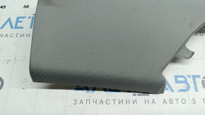 Накладка задней стойки правая Audi A4 B9 17-17 серая, под химчистку