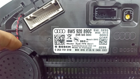 Щиток приборов Audi A4 B9 17-25 большой дисплей, 188к, царапины