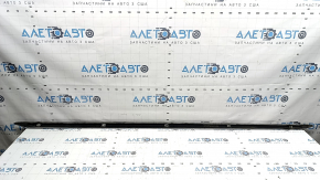Молдинг порога левый Audi A4 B9 17-19 S-Line 195см, серебро, сколы