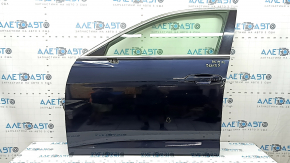 Дверь в сборе передняя левая Audi A6 C8 19-21 keyless, триплекс, доводчик, синий LX5B, тычка
