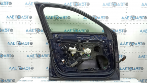 Дверь в сборе передняя левая Audi A6 C8 19-21 keyless, триплекс, доводчик, синий LX5B, тычка