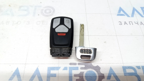 Ключ smart Audi A4 B9 17-21 тип 1, 4 кнопки, потертий, подряпини, тички
