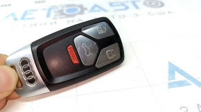 Ключ smart Audi A4 B9 17-21 тип 1, 4 кнопки, потертий, подряпини, тички