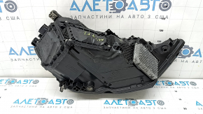 Фара передняя левая в сборе Audi A6 C8 19-24 LED, Matrix и Multi beam с уплотнителем, желтит LED, под полировку