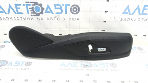 Накладка збоку пасажирського сидіння права Audi A4 B9 17-25 чорна