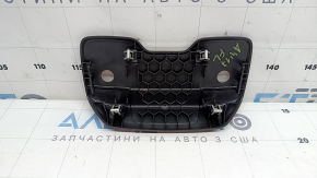 Накладка верха спинки водительского сиденья Audi A4 B9 17-25 черная
