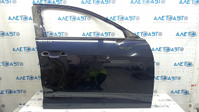 Дверь голая передняя правая Audi A6 C8 19-21 синий LX5B, примята