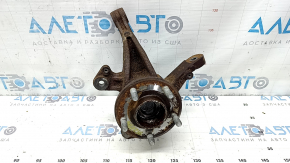 Цапфа со ступицей передняя левая Ford Escape MK4 20-26 AWD ржавая, ступица под замену