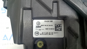 Фара передня права VW Jetta 25-26 у зборі LED, без range control, затерта сколи